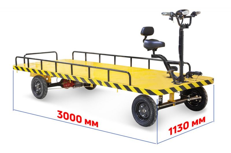 Грузовая электрическая тележка RuTrike СКЛАД 3000 Грузовая электрическая тележка RuTrike СКЛАД 3000